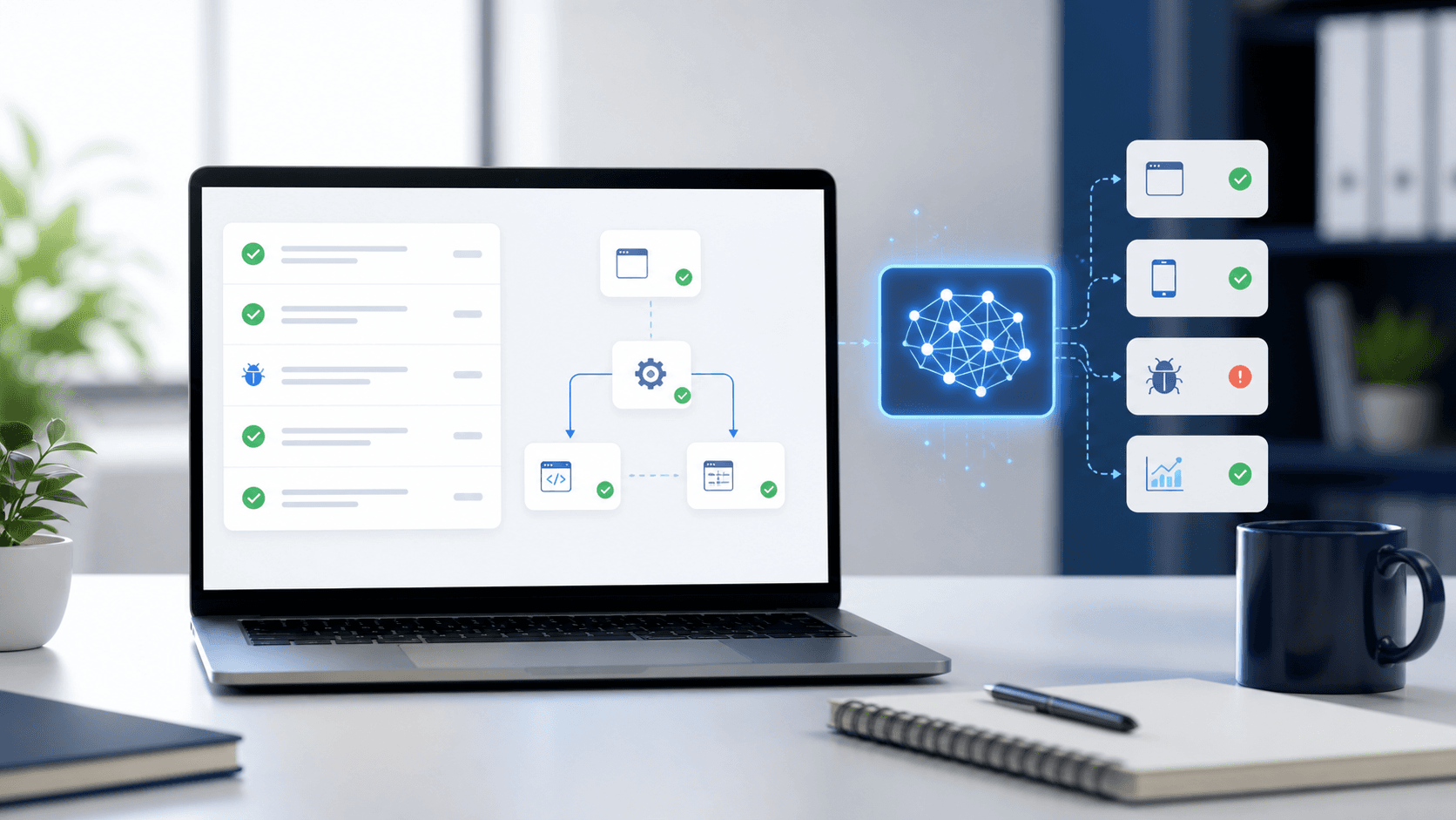 AI-assisted QA testing workflow course cover